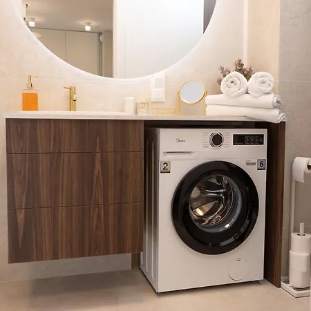 Luxus Pastelowy 1 Z Silownia Апартаменты Гданьск